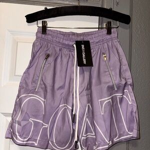 SneakGallery Lavender Athletic Shorts NWT